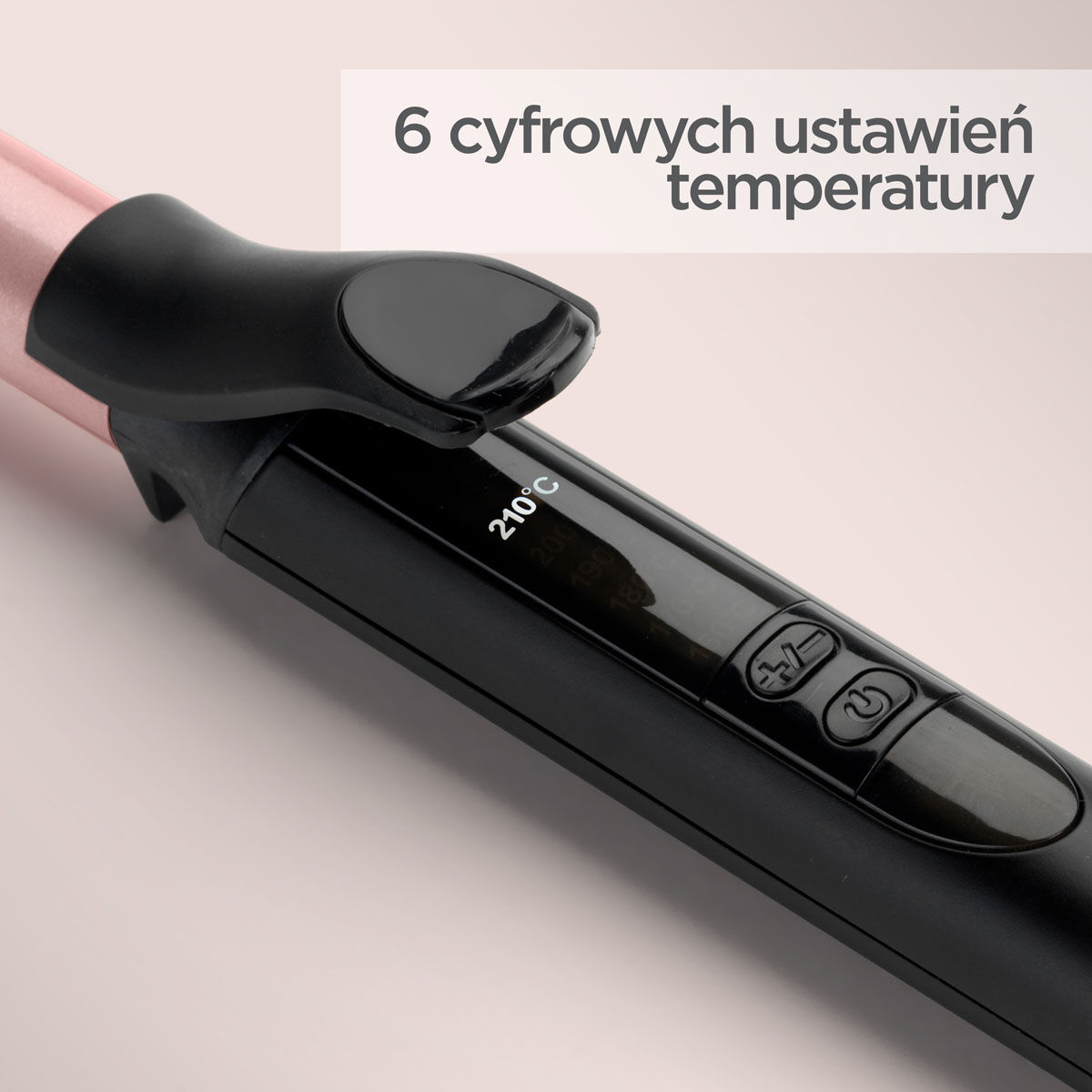 6 cyfrowych ustawień temperatury 